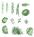 Green Brushes by Poulet7