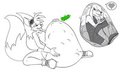 Tails's Dinner Date by Dragga