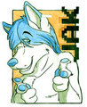 Badge Art - Jak Telan by Kirron