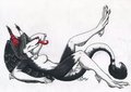 Mallow pin up by GingerFish08
