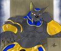 Bored Anubian Thing by dischimera