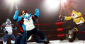 wrestling match  by Merfiller