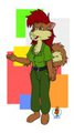 Venus in uniform by StavinSoc