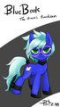 [Doodle] BlueBook (Dark Ver.) 