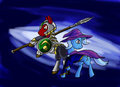 Armored Brush & Mystic Trixie