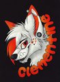 CLEMENTINE Badge by BlueFoxalope