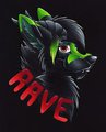 RAVE Badge by BlueFoxalope
