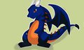 Blitz the Dragon by DevilGator17