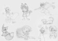 AFK sketch dump 7