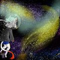 Galaxy kitty  by PurpleSocks