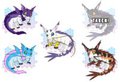 Patamon and Gatomon variations Ryuunu (OPEN)