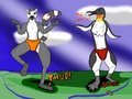 Tino and Enric: Giants In Speedos