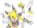Renamon fursona..?, maybe..I don't know by Daniel1017