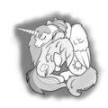 Fel Equestria - Rainbow Dash & Celestia Illustration