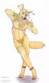 Jackal with jewelry