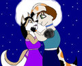 Commission: Love is in the air by SnowyJeleciaHusky