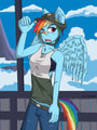 Rainbow Dash by KitKat