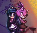 Mana and Blaze by Gabrielblackcat