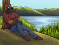 Bear by the Lake