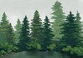 Happy little trees by shortwings