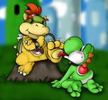 Such a good pet [by KuroiWolf] - colored by Pyronlilmander