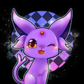  AGAIN- Pokemon eevelution icon - espeon by blackeevee