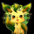 Pokemon eevelution icon - leafeon by blackeevee