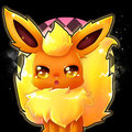  Pokemon eevelution icon - flareon by blackeevee
