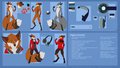 Kageve Gonswic Ref sheet! by RedTheHunter
