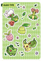  Grass Pokemon by blackeevee