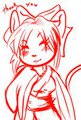 Cute flesh-type mouse by Nezumi