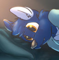 Blue Dog Doodle by bluecoffeedog
