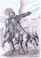 Canine Cyborg Ninja