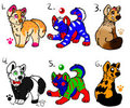 FERAL ADOPTS : sheet 2