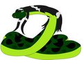 a anaconda with hair ......?   by lolafanboa