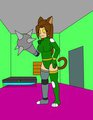 Cyborg Cat Girl