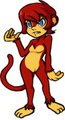 Monkey Girl by InkyFrog