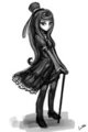 Goth Horse Human Style