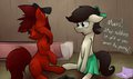 Keith Teaching Mars to Crossdress