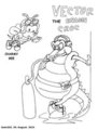 Vector the Balloon Croc