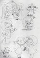 First Sketch Dump by LadyNightosphere
