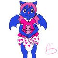 Bats and a pony by Maxicoon