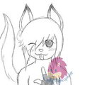 Stream Sketch Request - MadaraFox by LadyNightosphere