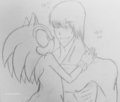 Sonic n' Dante .:Grr:. by gothemokitty