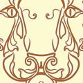 Scrollwork Tiger 