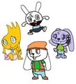 Mah Bunnies Updated by BananaPantsParade