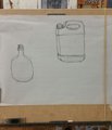 College Art Class - Jugs by LadyNightosphere