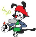 Wakko X Weed by declassifiedK