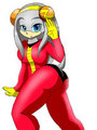 Zeta the Echidna (colored)