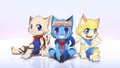 Cat, cat and cat